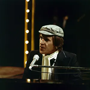 Alan Price seen here during rehearsals for the BBC television programme Top of