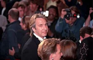 01478 Collection: ALAN RICKMAN ARRIVING AT THE PREMIERE OF SUNSET BOULEVARD AT THE ADELPHI THEATRE - 1993