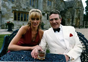 Albert Finney Actor with Sarah Berger in the BBC Production of The Green Man