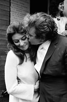 Groom Prints: Albert Finney marries French actress Anouk Aimee at Kensington registry Office