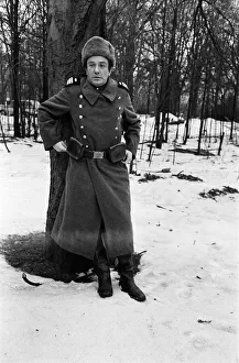 On Set Prints: Albert Finney on the set of The Victors'at Shepperton Studios