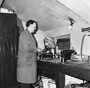 Men Only Prints: Albert Shelley, one of the backroom boys behind the Liverpool team who have reached