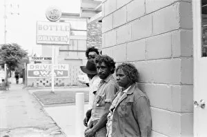 00671 Collection: Alcohol and a alcoholism is a problem within the Australian Aborigine community