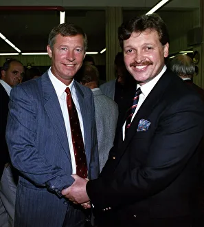 Suit Prints: Alex Ferguson, manager of Manchester United football club