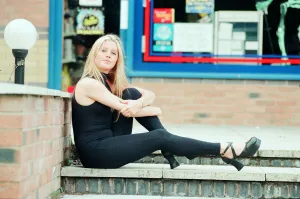 Alex Fletcher, actress who stars as Jacqui Dixon in Brookside, Liverpool