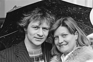 Alex Higgins. Snooker player. Alex is pictured here in December 1975 with an