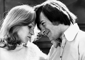 00121 Prints: Alex Higgins former World Snooker Champion and girlfriend Elizabeth Kendell