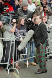 Alex Salmond at the film premiere of Entrapment'at the Odeon cinema