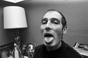 Alex Sanders King of the Witches at his basement flat in Notting Hill, London