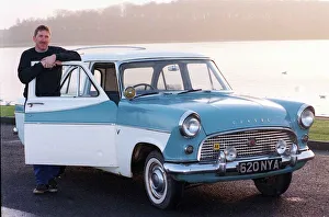 Ford Prints: Alex Simpson 1961 Ford Consul Road Record December 1997 motor supplements swan going to