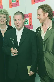Award Prints: Alexander McQueen after being named British Designer of The Year at the Lloyds Bank