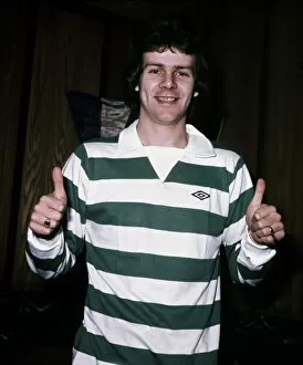 Images Dated 1st March 1977: Alfie Conn of Celtic FC. March 1977