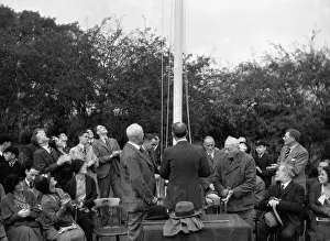 Amateur Prints: Alfieri. 1290. Opening the Old Hamptonians Ground 1 / 2. October 8th 1933