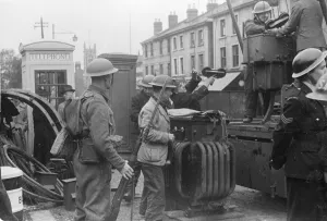 Alfieri. Home Guard and Ambulance services at work during Invasion Exercises, Kingston