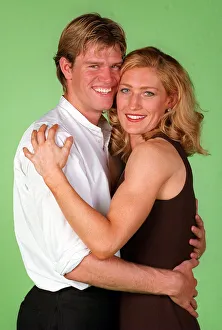 Ali Paton Gladiator Siren July 1997 Wearing selection of fashion With male boyfriend