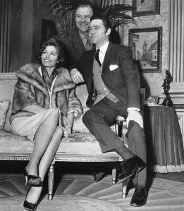Alice Buehner the reigning Mrs America The men are actors Michael Denison