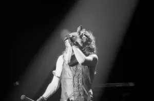 01363 Prints: Alice Cooper (born Vincent Damon Furnier) performs at The Birmingham Odeon, Midlands
