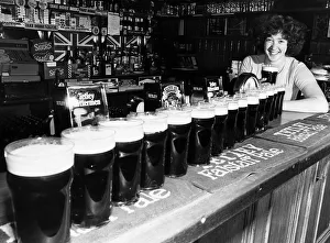 00269 Prints: Alison Linnell student who drank 16 pints in one day for a university initiation ceremony