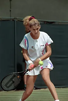 00022 Prints: All England Lawn Tennis Chamionships at Wimbledon Ladies Singles Monica Seles