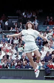 Images Dated 1st July 1991: All England Lawn Tennis Championships at Wimbledon. Ladies Singles Fourth Round