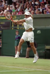 All England Lawn Tennis Championships at Wimbledon Mens Singles First Round match