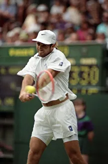 All England Lawn Tennis Championships at Wimbledon Mens Singles First Round match