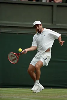 All England Lawn Tennis Championships at Wimbledon Mens Singles First Round match