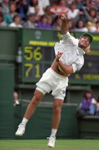 All England Lawn Tennis Championships at Wimbledon Mens Singles First Round match