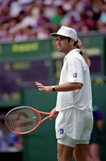 All England Lawn Tennis Championships at Wimbledon Mens Singles First Round match
