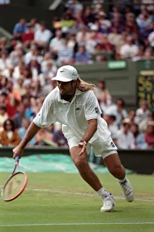 All England Lawn Tennis Championships at Wimbledon Mens Singles First Round match