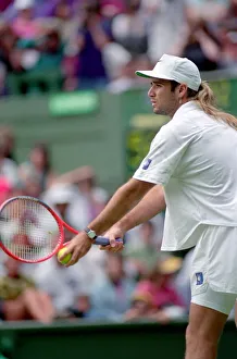 All England Lawn Tennis Championships at Wimbledon Mens Singles First Round match
