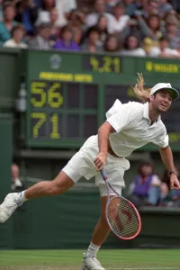 All England Lawn Tennis Championships at Wimbledon Mens Singles First Round match