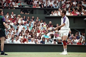 All England Lawn Tennis Championships at Wimbledon Mens Singles Second Round match
