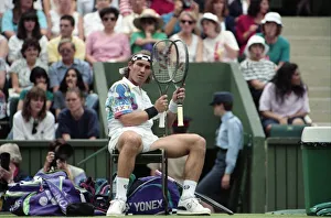 All England Lawn Tennis Championships at Wimbledon Mens Singles Second Round match