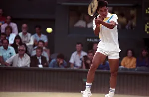 All England Lawn Tennis Championships at Wimbledon Michael Chang in action during