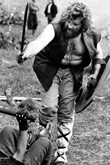 All good wholesome violence at the South Shields Viking battle re-enactment by members of