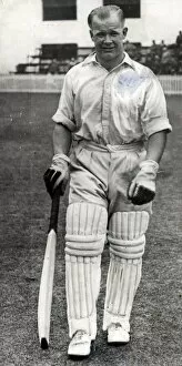 00353 Collection: Allan Watkins, Glamorgan County Cricket Club. *THERE was a special poignancy to