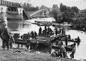 Allied forces in Northern France following the invasion of Normandy in the Second World