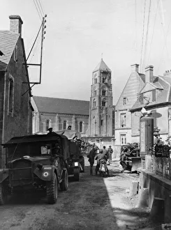 Allied forces in Northern France following the invasion of Normandy in the Second World