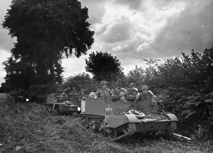 Allied forces in Northern France following the invasion of Normandy in the Second World
