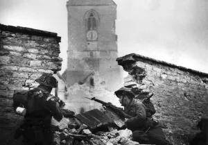 Allied Invasion of Normandy, Northern France following the D-Day landings on 6th June