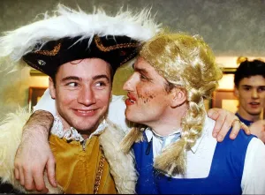Ally McCoist fancy dress costume Rangers 9 In A Row Squad