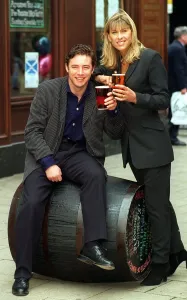Ally McCoist and Sharron Davies launch Scottish pub week