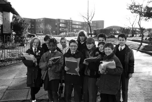 00541 Prints: Almondbury High School pupils are planning safer journeys to school as part of a national