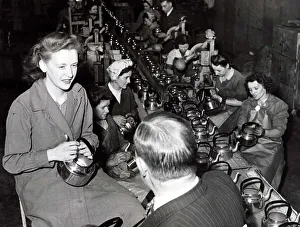 Household Prints: Aluminium pots, pans and kettles, by the million are being produced at this Neath South