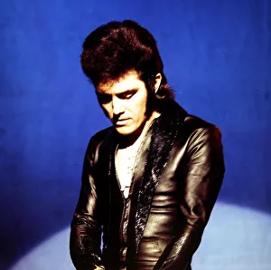 Alvin Stardust - Pop Star seen here during rehearsals for the BBC television