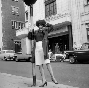 Amanda Barrie, Actress, pictured ahead of her performance in the comedy