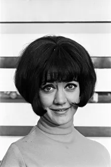 01049 Prints: Amanda Barrie rehearsing at ATV studios, Elstree. She is currently recording a new series