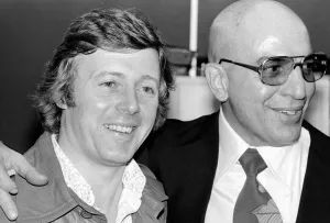 American actor Actor Telly Savalas who plays Kojak