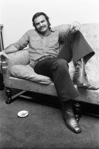 American actor Burt Reynolds at the Dorchester Hotel London. 6th July 1973